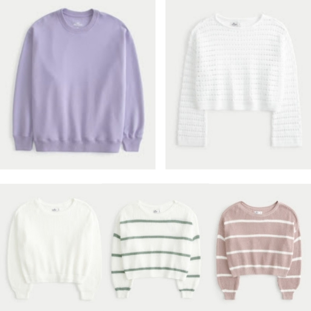 Hollister Sweater Bundle Size Medium